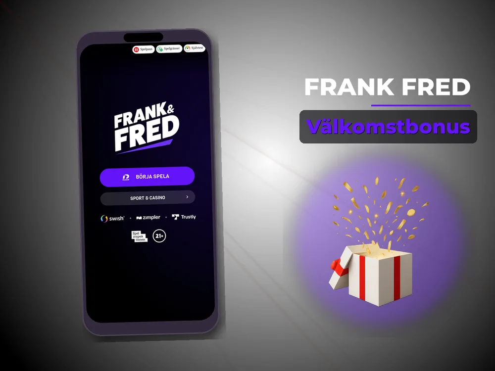 Frank Fred - Välkomstbonus