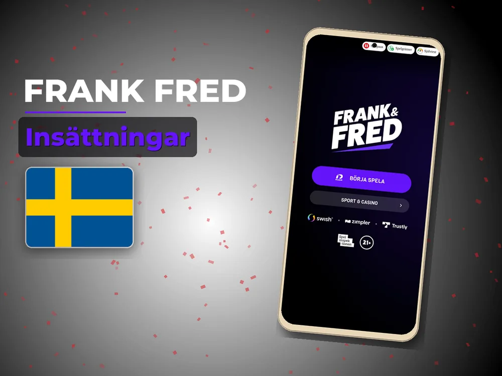 Frank Fred - Insättningar