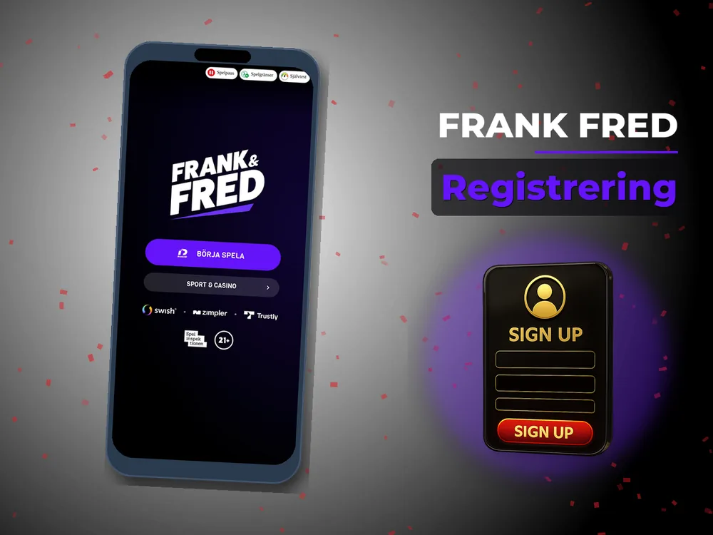 Frank Fred - Registrering