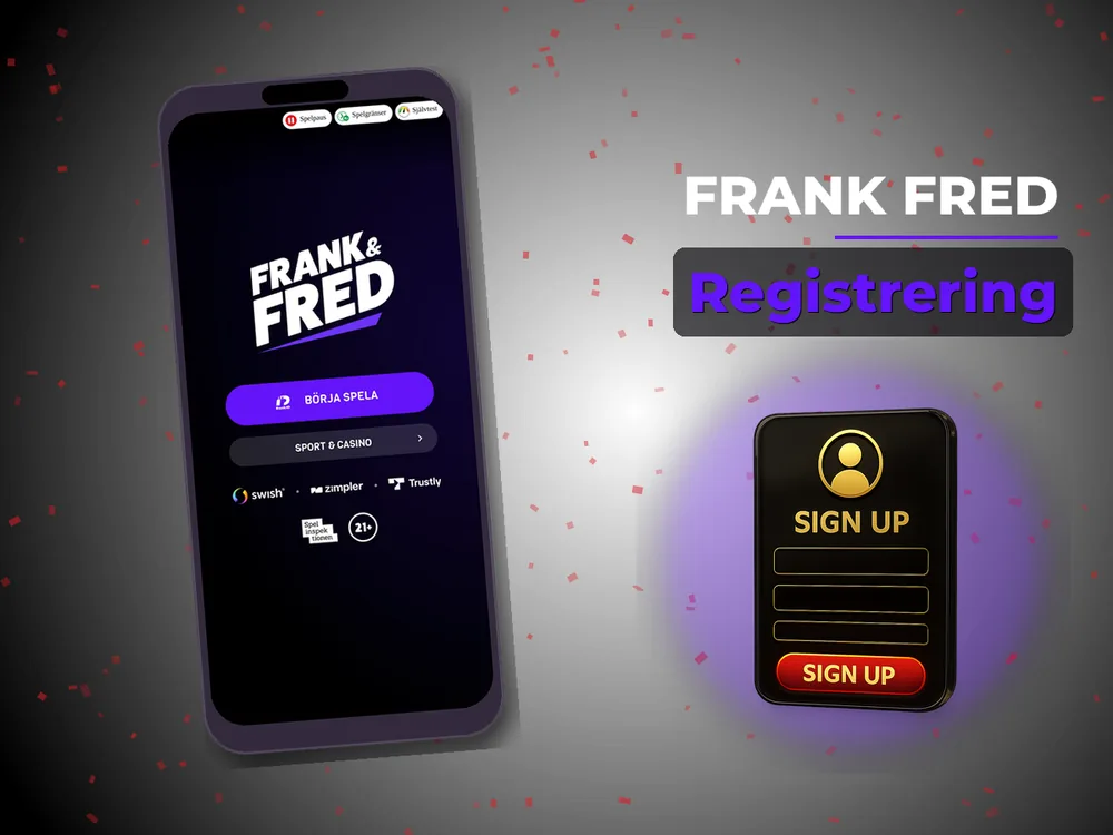Frank Fred - Registrering